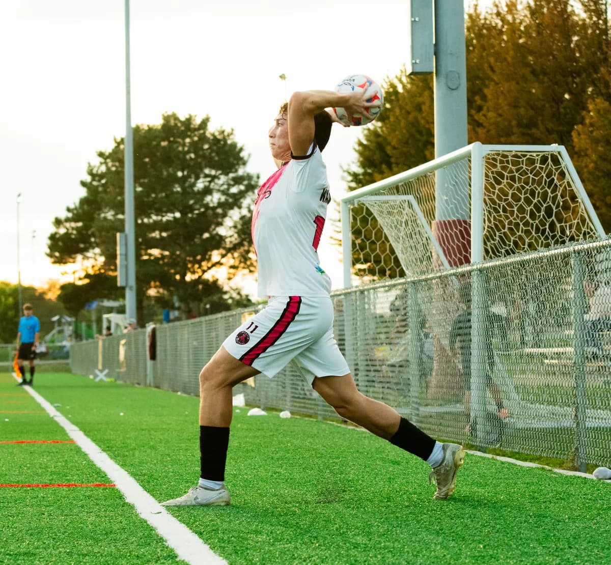 Matchday photography from a Wheaton Wanderers FC fixture